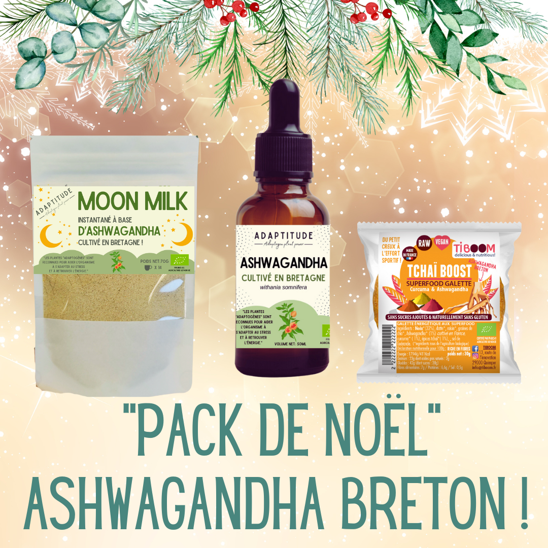 Pack de NOËL Ashwagandha Breton✨ Pack de NOËL Ashwagandha Breton✨