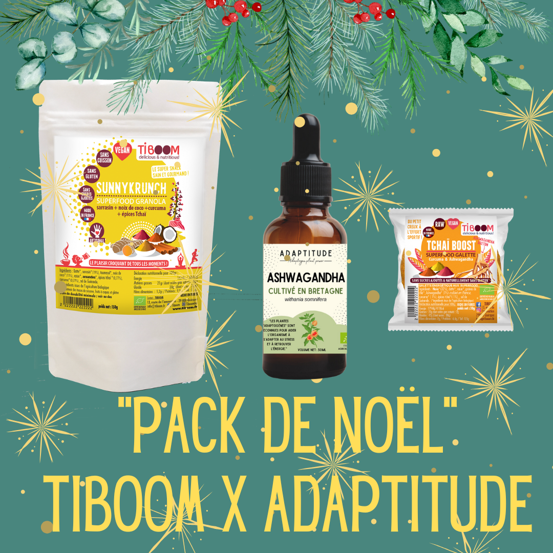 Pack de NOËL Tiboom x Adaptitude !