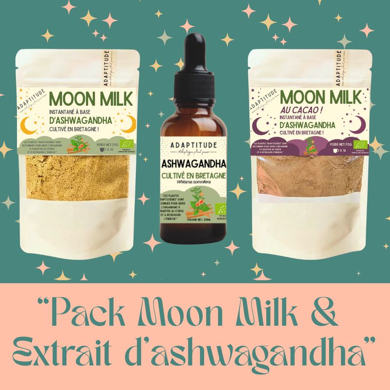 Pack "2 Moon Milk + Ashwagandha "✨