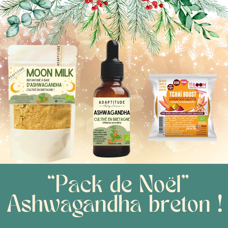 Pack de NOËL Ashwagandha Breton✨