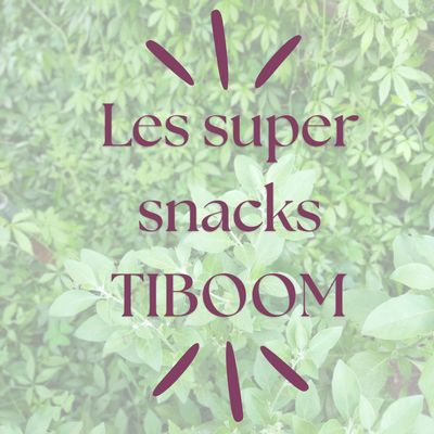 Snacks aux superfood