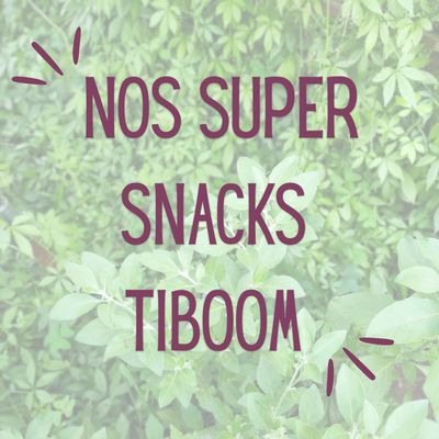 Snacks aux superfood