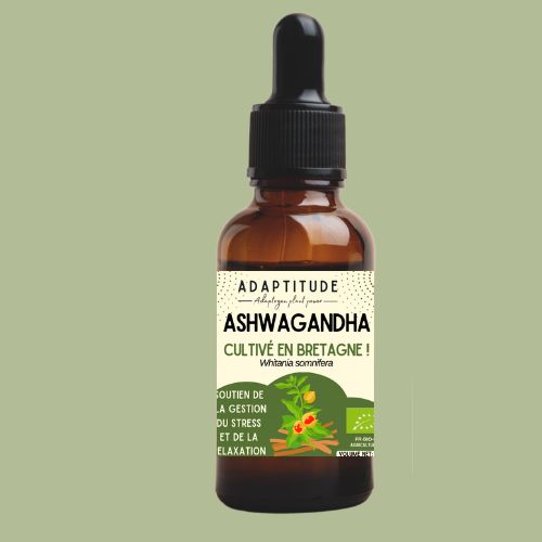 Extrait d'Ashwagandha  bio & local (50ml)