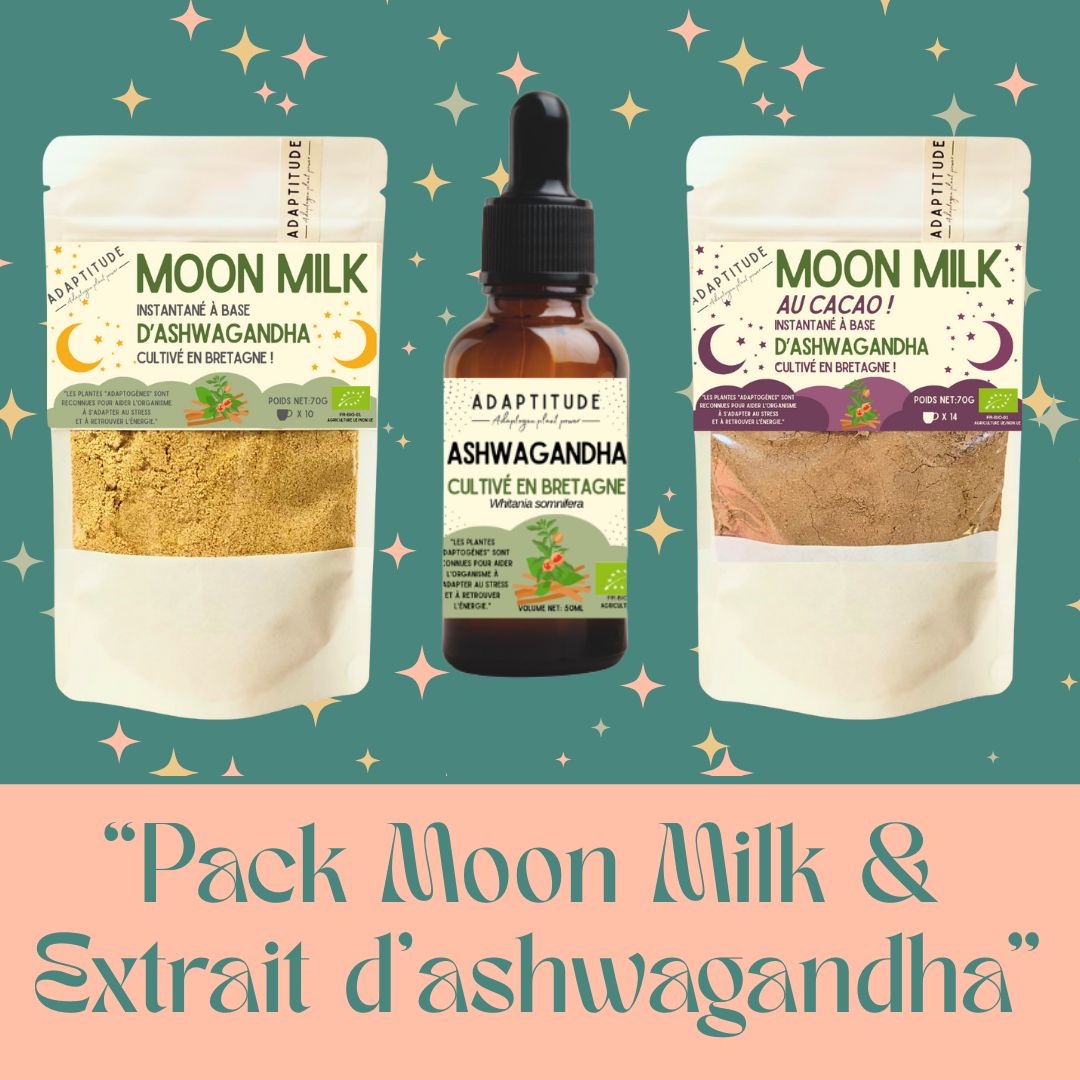 Pack "2 Moon Milk + Ashwagandha "✨