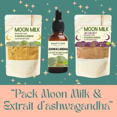 Pack Pack "2 Moon Milk + Ashwagandha "✨