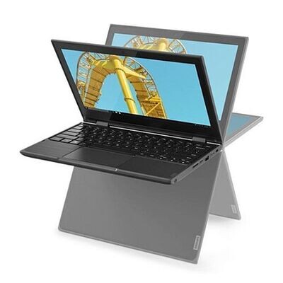 Lenovo WinBook 300E 2nd Gen Laptop 11.6" IPS Touchscreen Celeron N4120, 4GB, 128GB SSD 360° Hinge