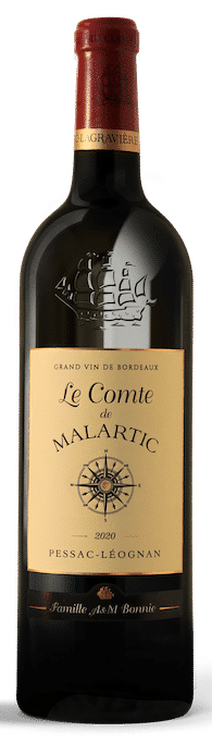 Le Comte de Malartic 2020 Pessac Leognan, Bordeaux