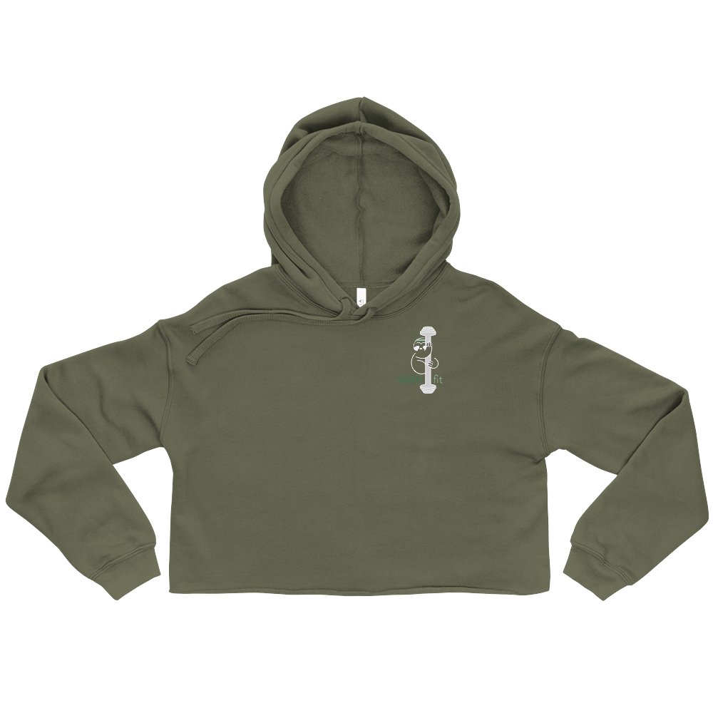 Cropped Pullover Hoodie