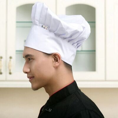 Gorro de chef- Cofia