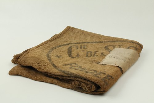 Jute Bag with Printed Text