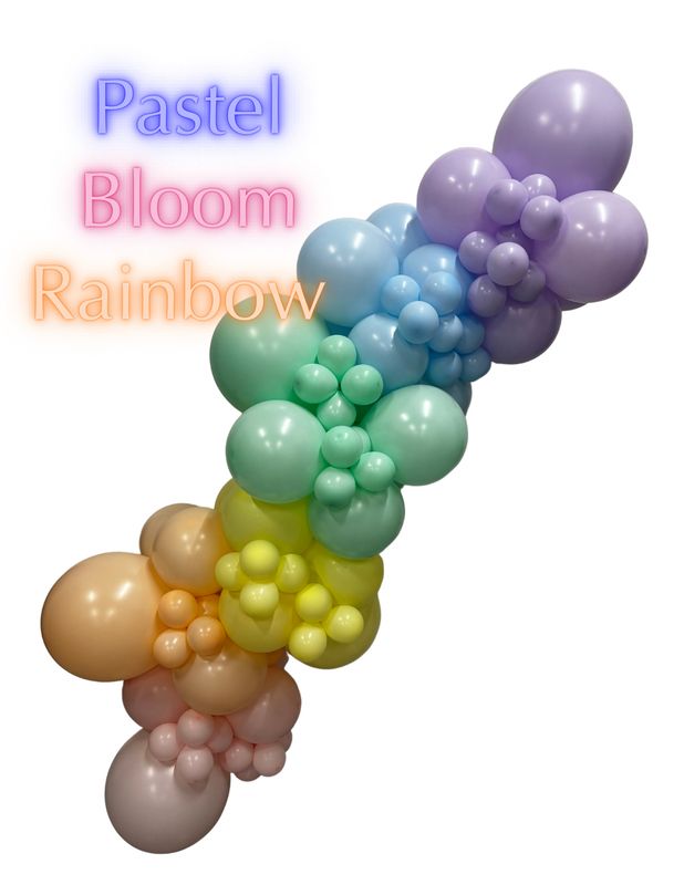 Pastel Bloom Rainbow