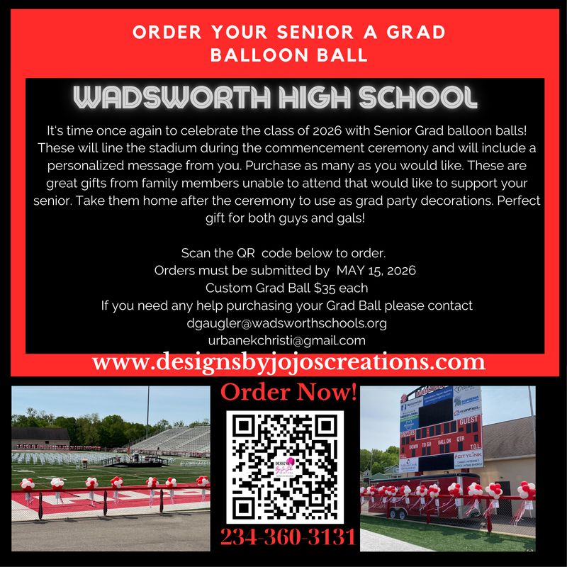 Wadsworth Grad Balloon Ball