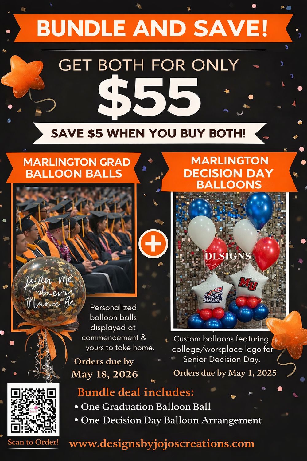 ? Marlington Senior Celebration Bundle –                                   Save $5!