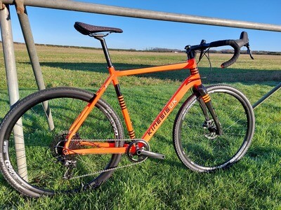 Kinesis Tripster AT 57 Sram Apex1 Gravel Bike Orange