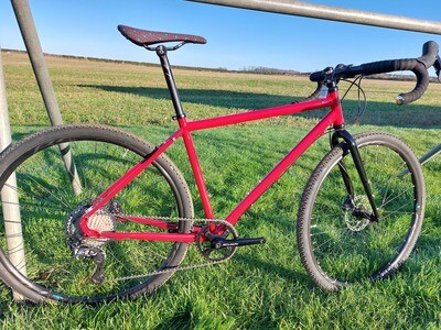 BiviBikes Graveller Shimano GRX Gravel Bike Red