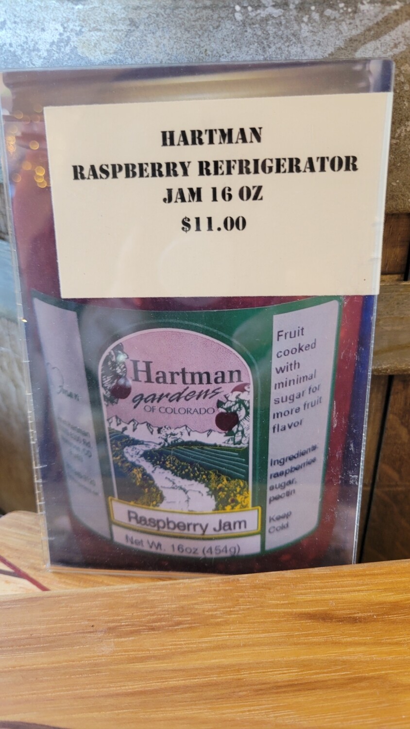 Rasberry Refrigerator Jam, 16 Oz