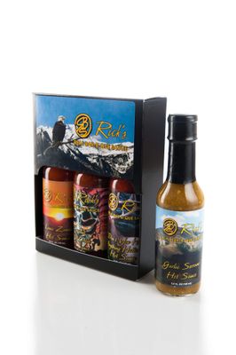 3-pack of BBQ or Hot Sauce