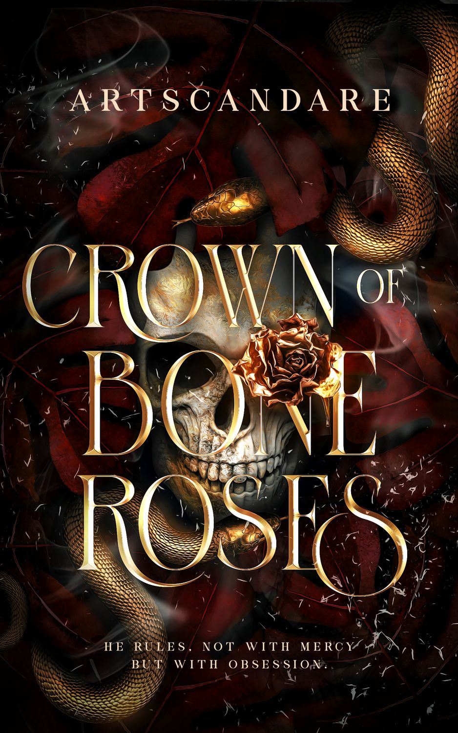 CROWN OF BONE ROSES