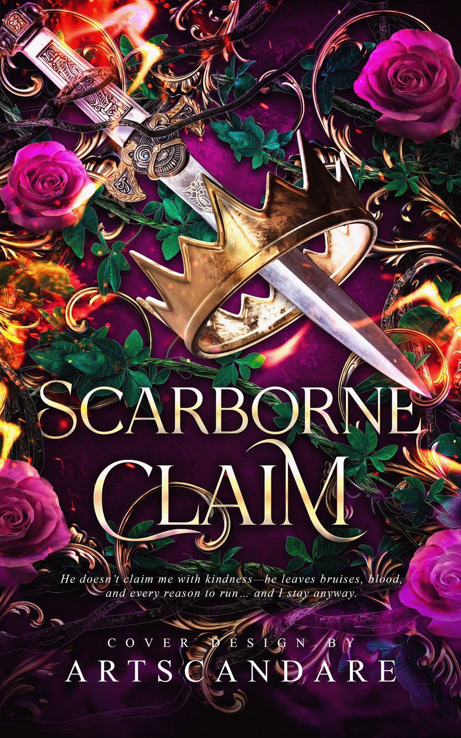 TRILOGY SET: SCARBORNE CLAIM, SCARBORNE CURSE, SCARBORNE THRONE