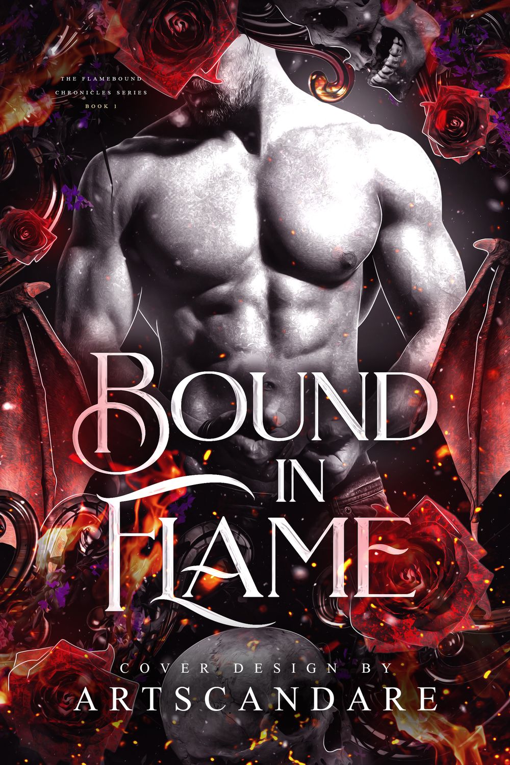 TRILOGY SET: BOUND IN FLAMES, MARKED IN ASHES, CROWNED IN FIRE