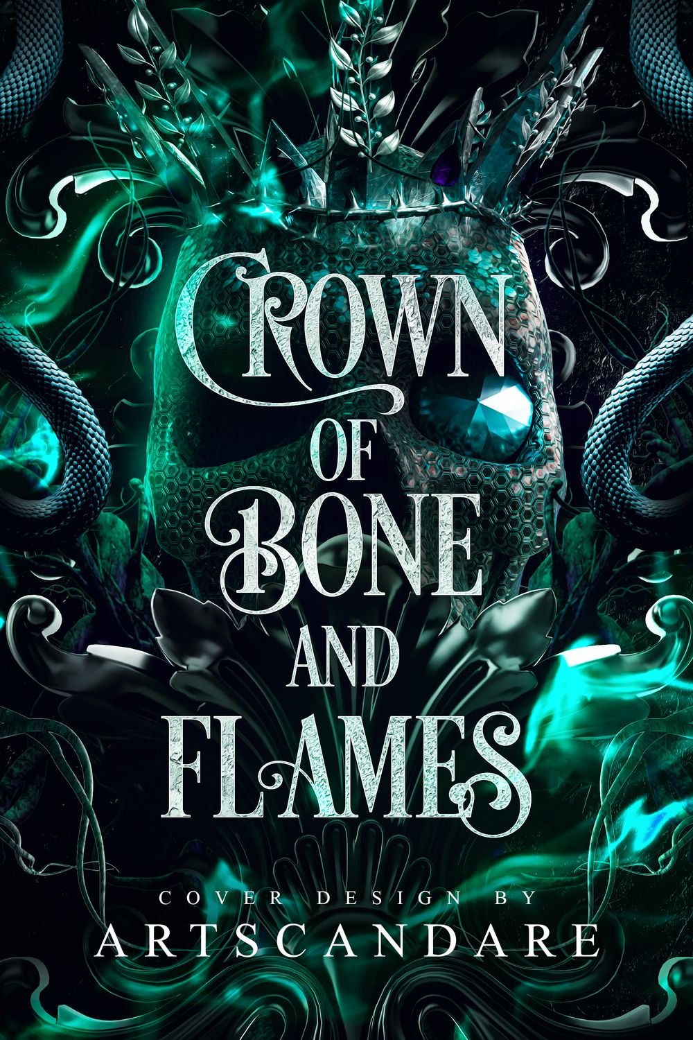 CROWN OF BONE AND FLAMES