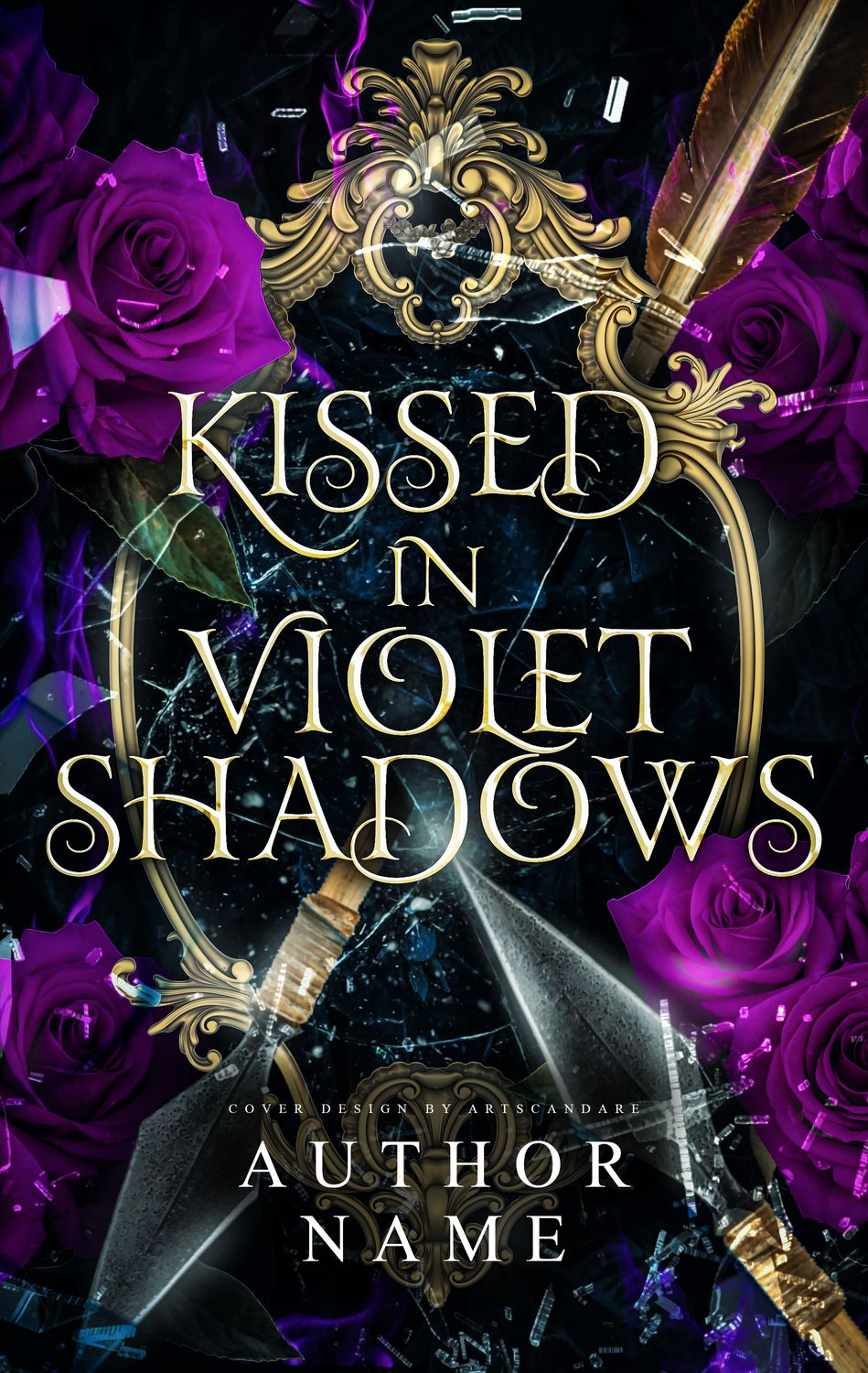 KISSED IN VIOLET SHADOWS