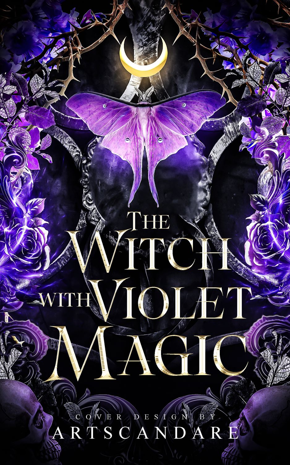 SINGLE COVER PACKAGE: THE WITCH WITH VIOLET MAGIC