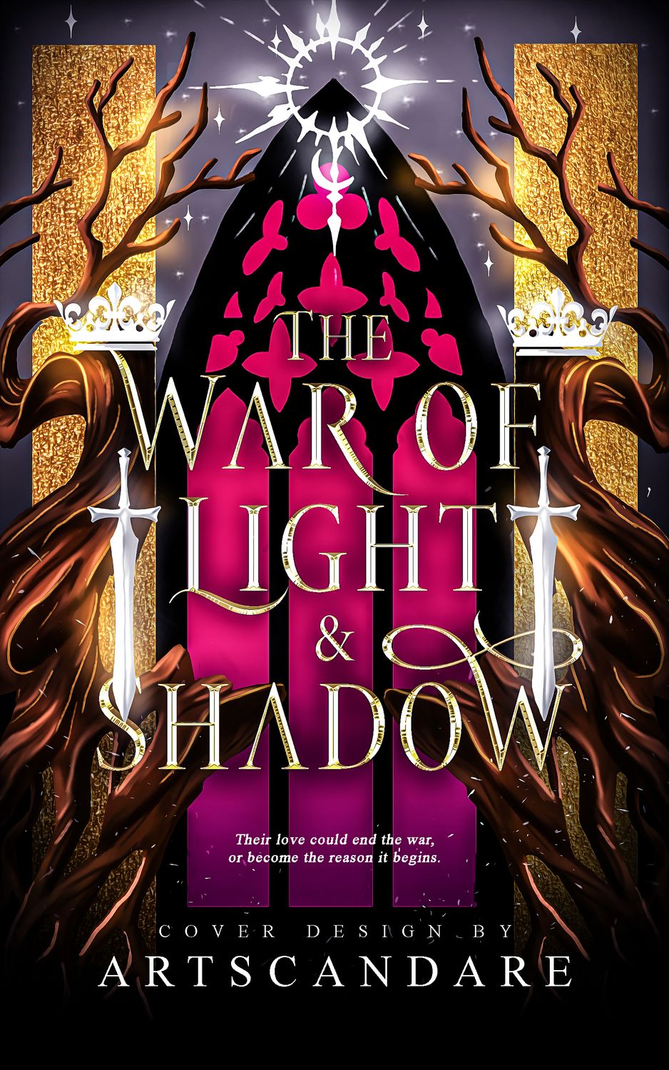 FULLY ILLUSTRATED SINGLE COVER PACKAGE: THE WAR OF LIGHT &amp; SHADOW