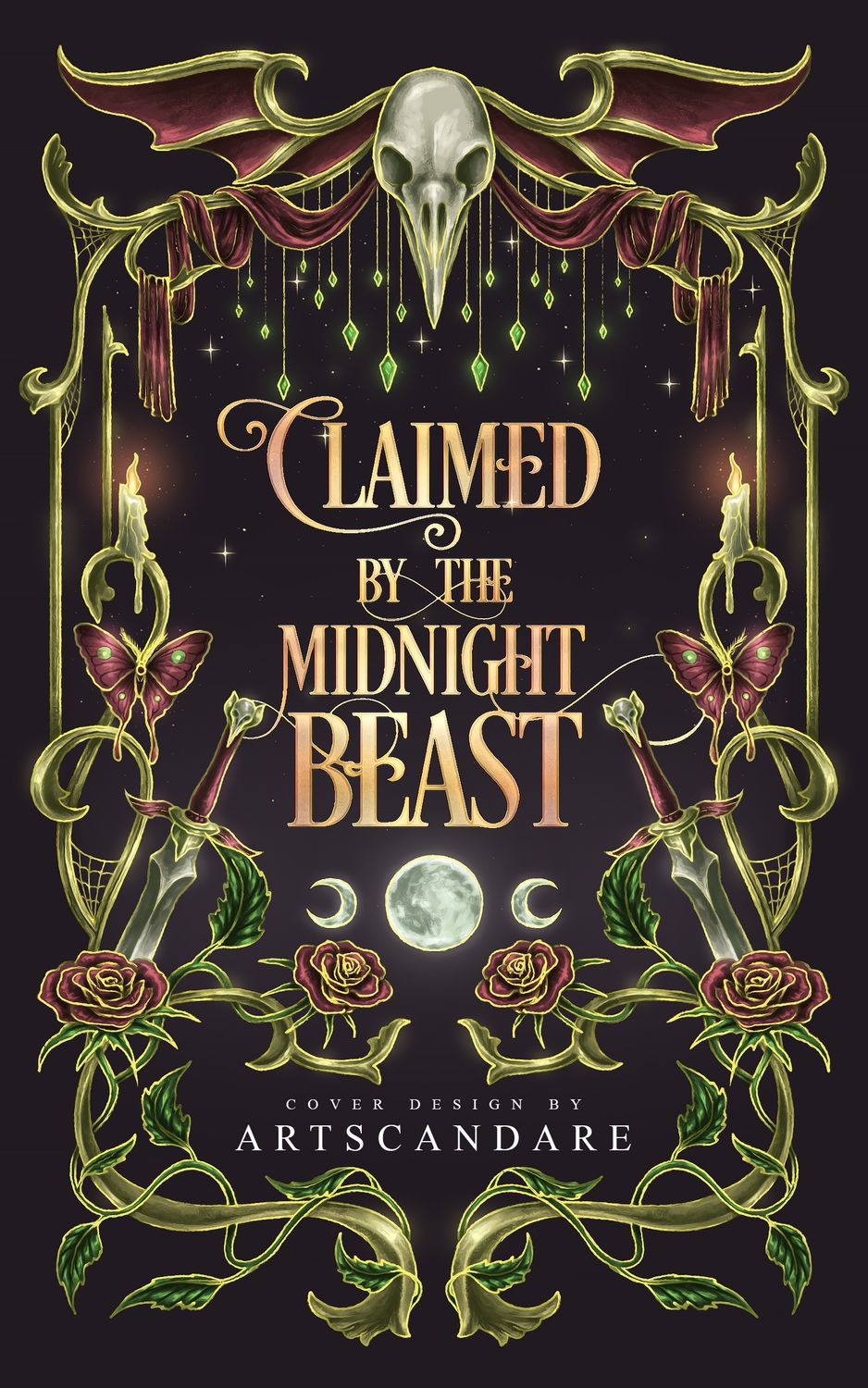 FULLY ILLUSTRATED SINGLE COVER PACKAGE: CLAIMED BY THE MIDNIGHT BEAST
