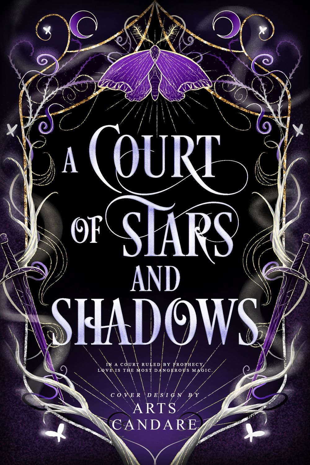 FULLY ILLUSTRATED SINGLE COVER PACKAGE: A COURT OF STARS AND SHADOWS