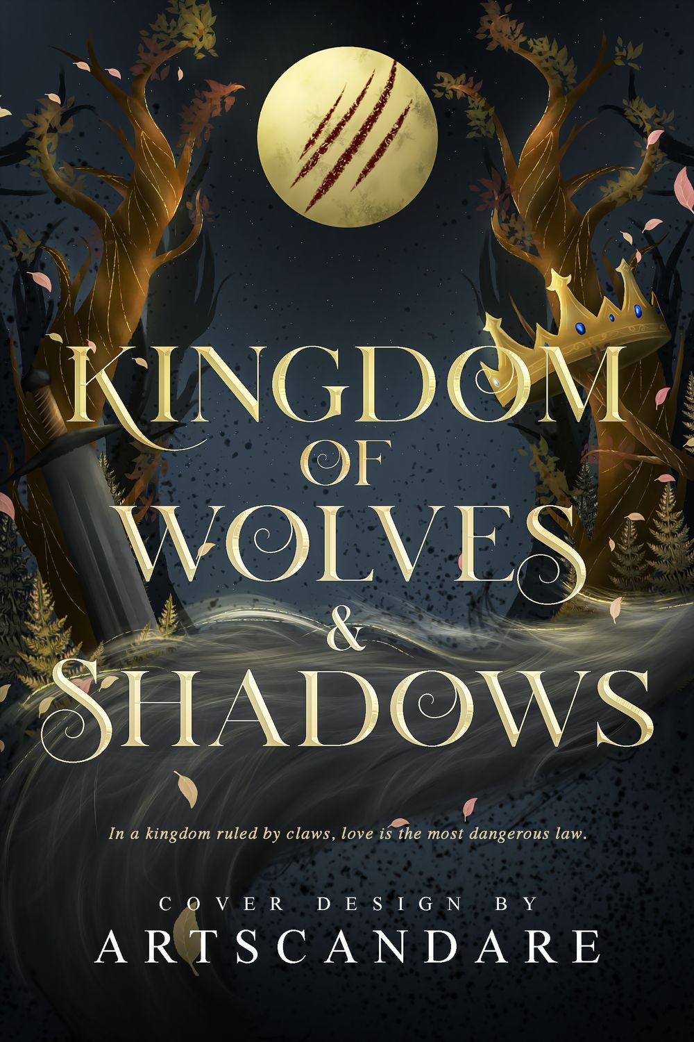 FULLY ILLUSTRATED SINGLE COVER PACKAGE: KINGDOM OF WOLVES &amp; SHADOWS