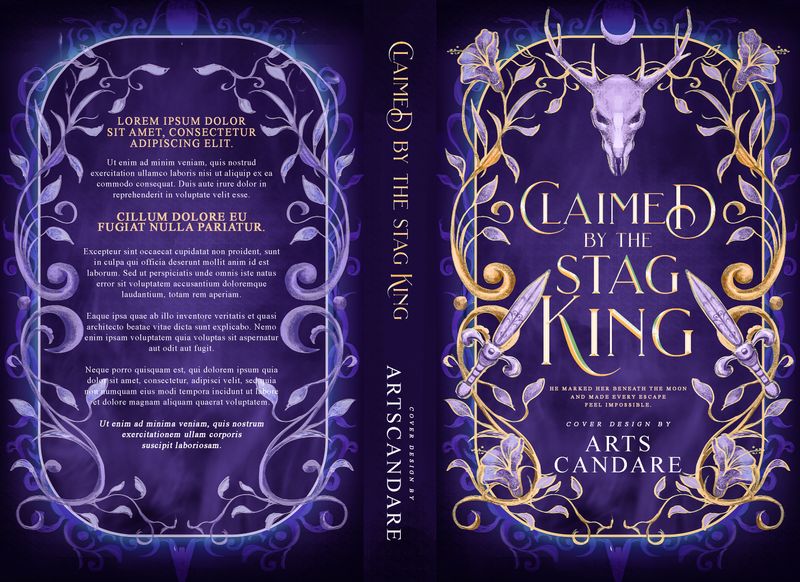 FULLY ILLUSTRATED SINGLE COVER PACKAGE: CLAIMED BY THE STAG KING
