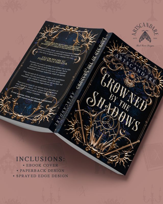 SINGLE COVER PACKAGE: CROWNED BY THE SHADOWS