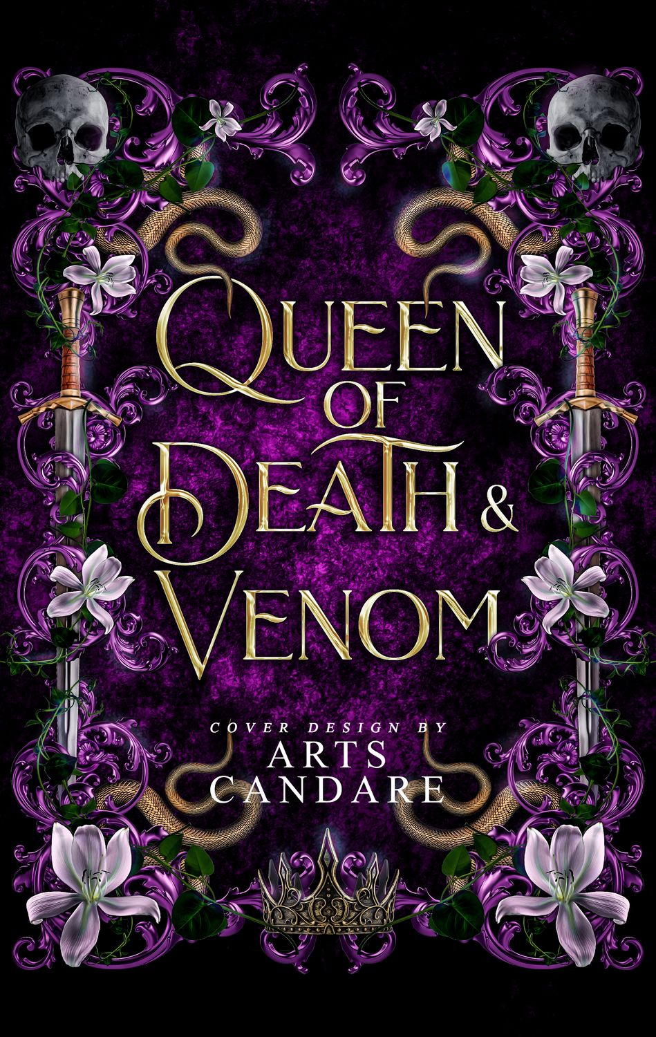 SINGLE COVER PACKAGE: QUEEN OF DEATH &amp; ROSES