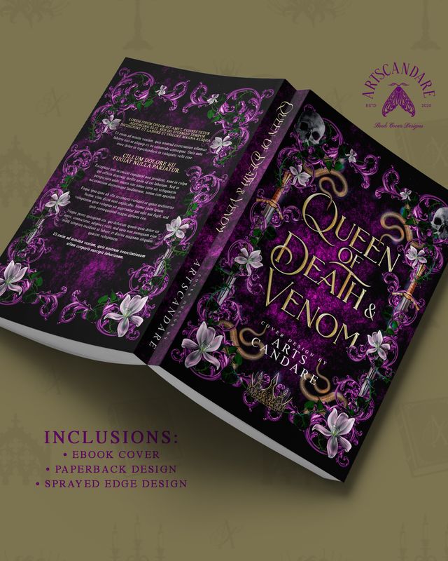 SINGLE COVER PACKAGE: QUEEN OF DEATH &amp; ROSES