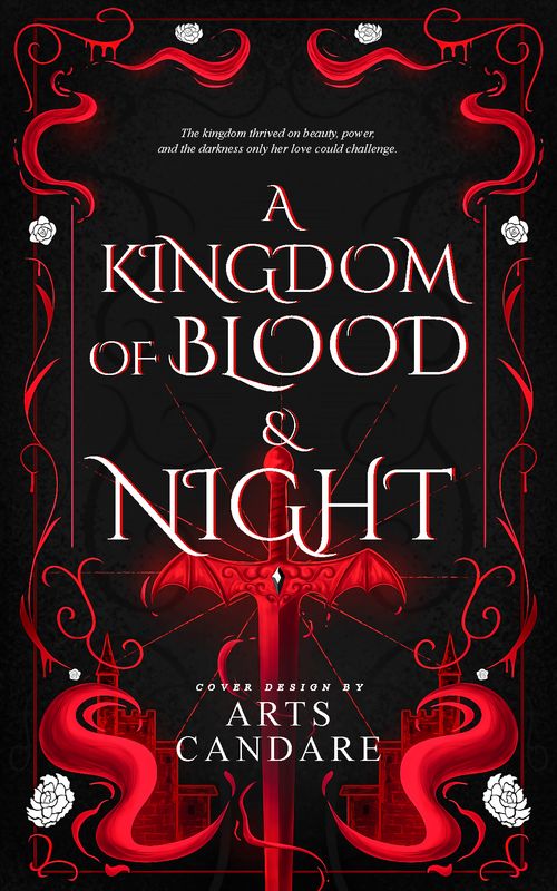 FULLY ILLUSTRATED TRILOGY COVER PACKAGE:   A KINGDOM OF BLOOD &amp; NIGHT / THE VAMPIRE KING'S BRIDE / THE QUEEN OF HOLLOW BONES