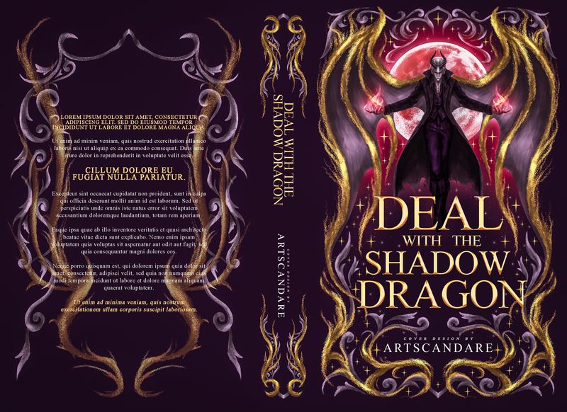 FULLY ILLUSTRATED SINGLE COVER PACKAGE: DEAL WITH THE SHADOW DRAGON