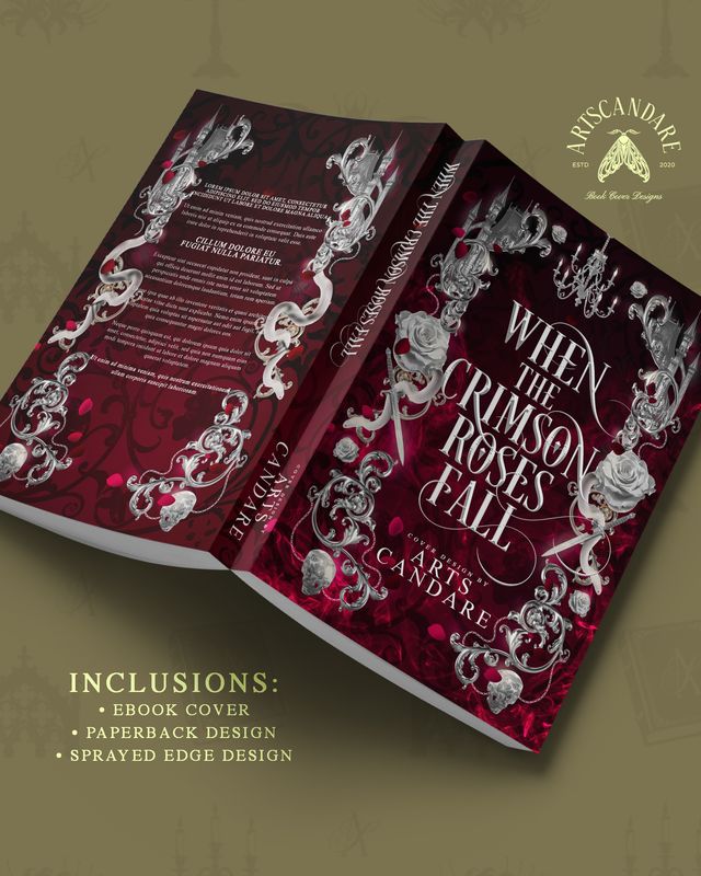 SINGLE COVER PACKAGE: WHEN THE CRIMSON ROSES FALL