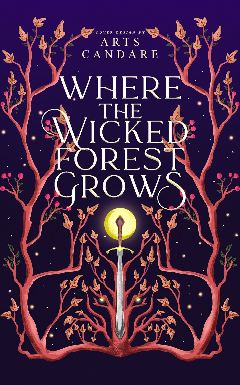 FULLY ILLUSTRATED DUOLOGY COVER PACKAGE: WHERE THE WICKED FOREST GROWS, WHERE THE DARK KINGDOM WAITS