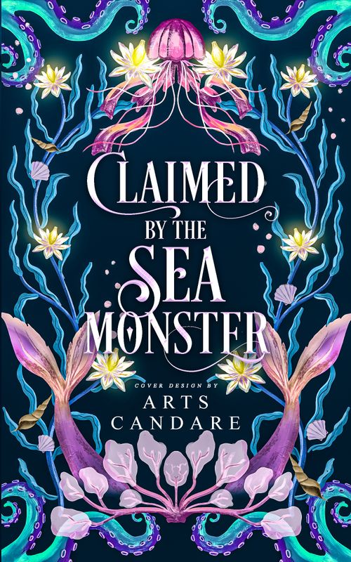 FULLY ILLUSTRATED DUOLOGY COVER PACKAGE: CROWNED BY SIREN KING, CLAIMED BY THE SEA MONSTER