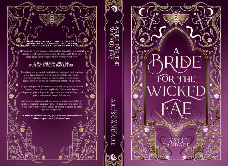 FULLY ILLUSTRATED SINGLE COVER PACKAGE: A BRIDE FOR THE WICKED FAE