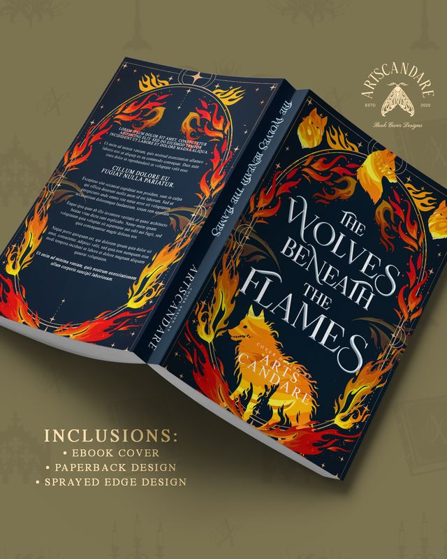 SINGLE COVER PACKAGE: THE WOLVES BENEATH THE FLAMES
