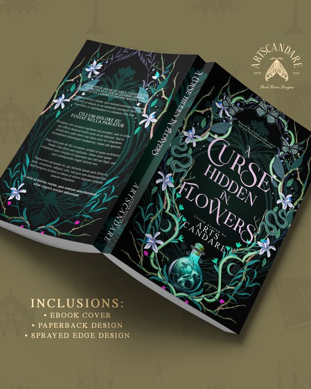 SINGLE COVER PACKAGE: A CURSE HIDDEN IN FLOWERS