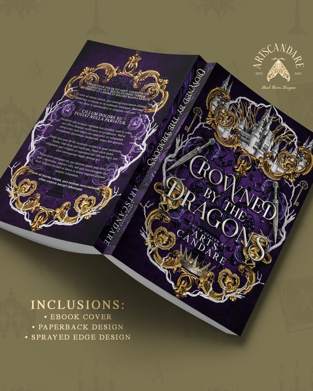 SINGLE COVER PACKAGE: CROWNED BY THE DRAGONS