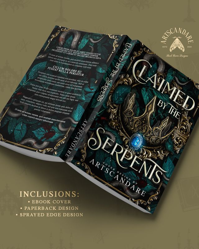 SINGLE COVER PACKAGE: CLAIMED BY THE SERPENTS