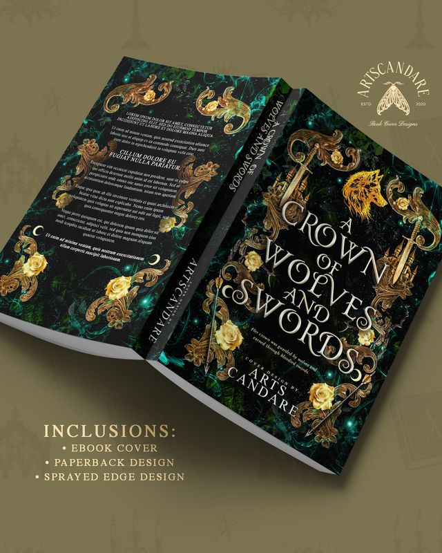 SINGLE COVER PACKAGE: A CROWN OF WOLVES AND SWORDS