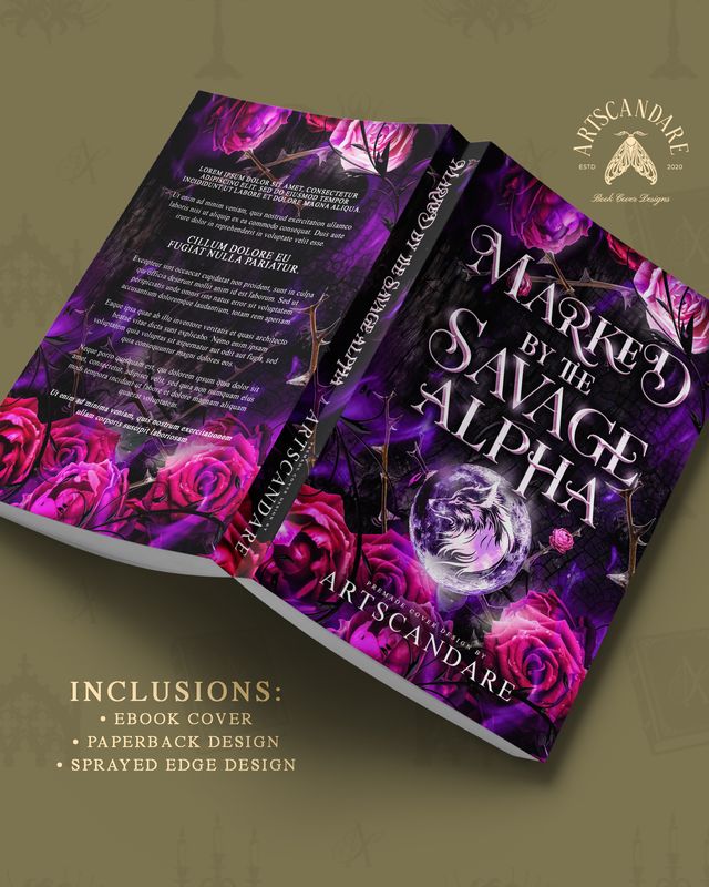 SINGLE COVER PACKAGE: MARKED BY THE SAVAGE ALPHA