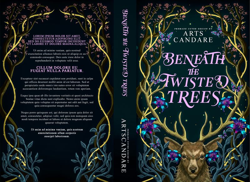 FULLY ILLUSTRATED SINGLE COVER PACKAGE: BENEATH THE TWISTED TREES