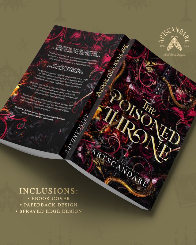SINGLE COVER PACKAGE: THE POISONED THRONE