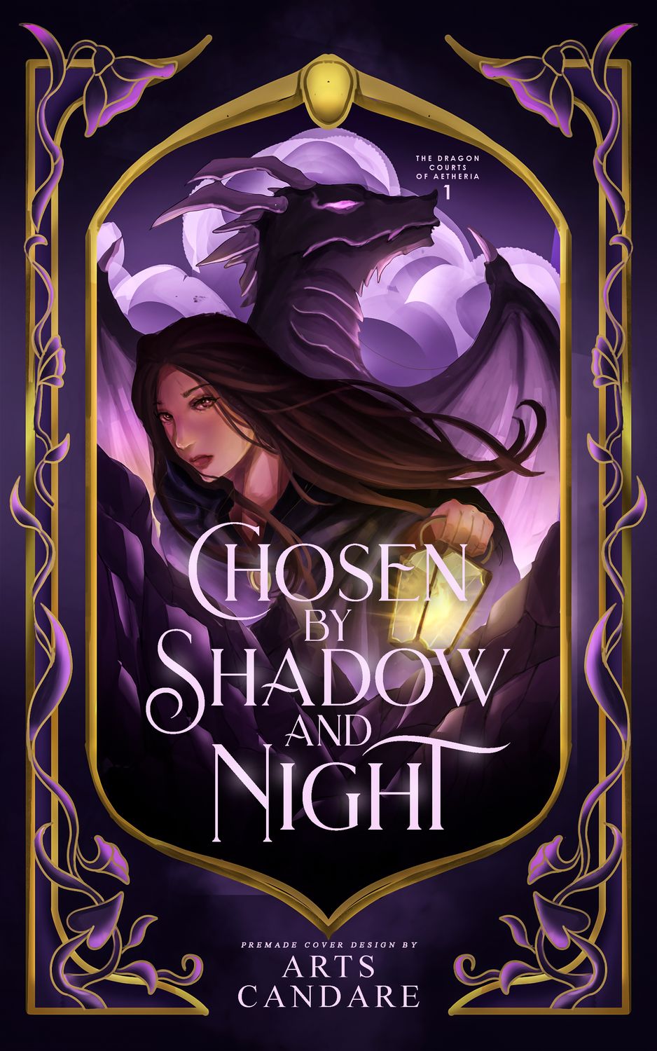 FULLY ILLUSTRATED TRILOGY COVER PACKAGE:  CHOSEN BY SHADOW AND NIGHT, CHOSEN BY VENGEANCE AND SECRETS, CHOSEN BY STARLIGHT AND DESTINY